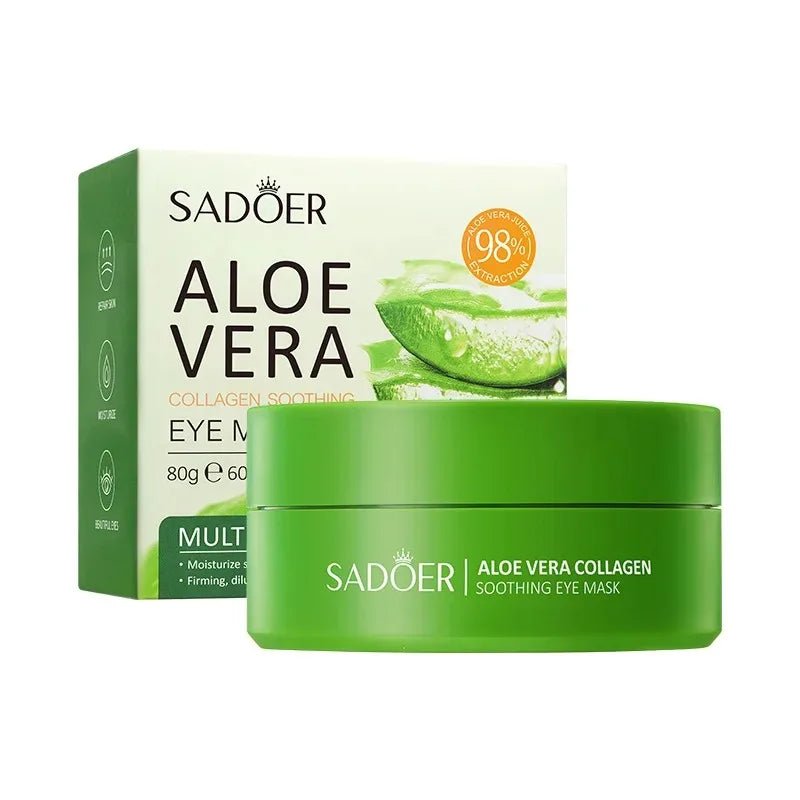 Aloe Vera Collagen Eye Patches — 60 Pcs