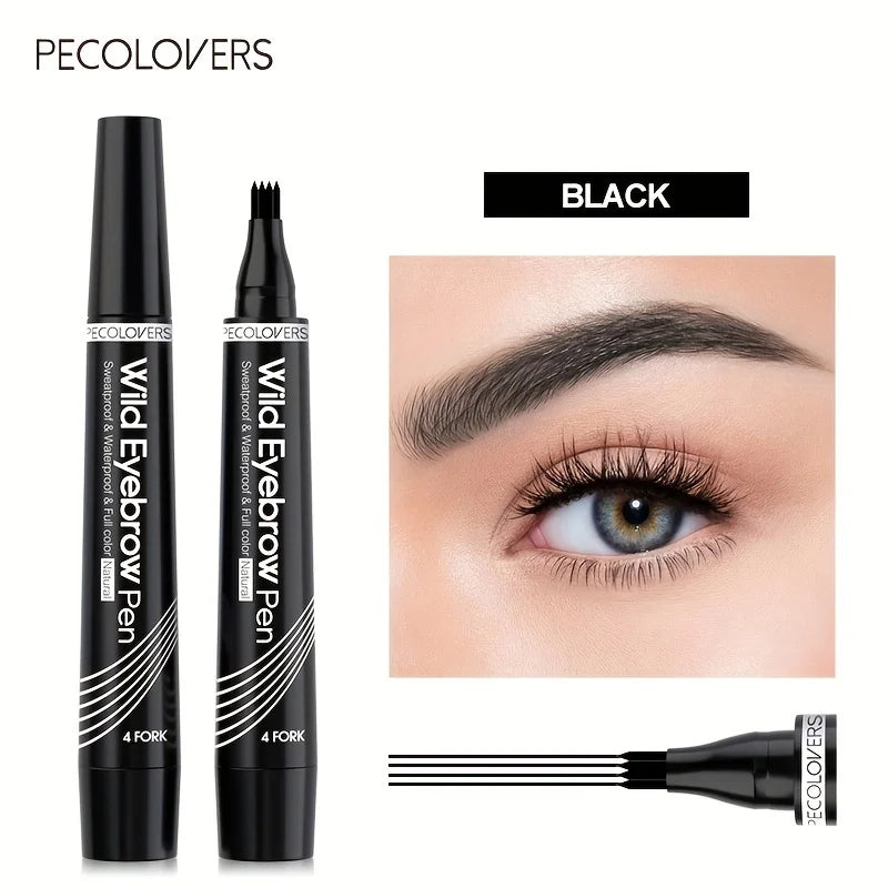 Eyebrow Pen Waterproof 4 Split Tip