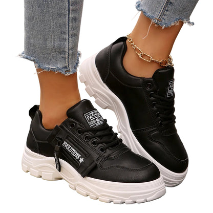 Sports Shoes With Side-Zipper Design Fashion
