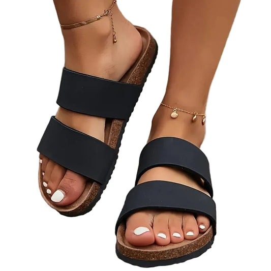 Women's Beach Open Toe Flat Sandals