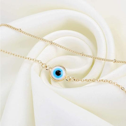 Dainty Gold Bracelets For Women, 14K Gold Filled Adjustable Layered