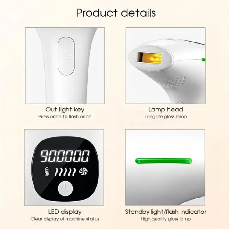 Professional Laser Epilator IPL Hair Removal Body Bikini