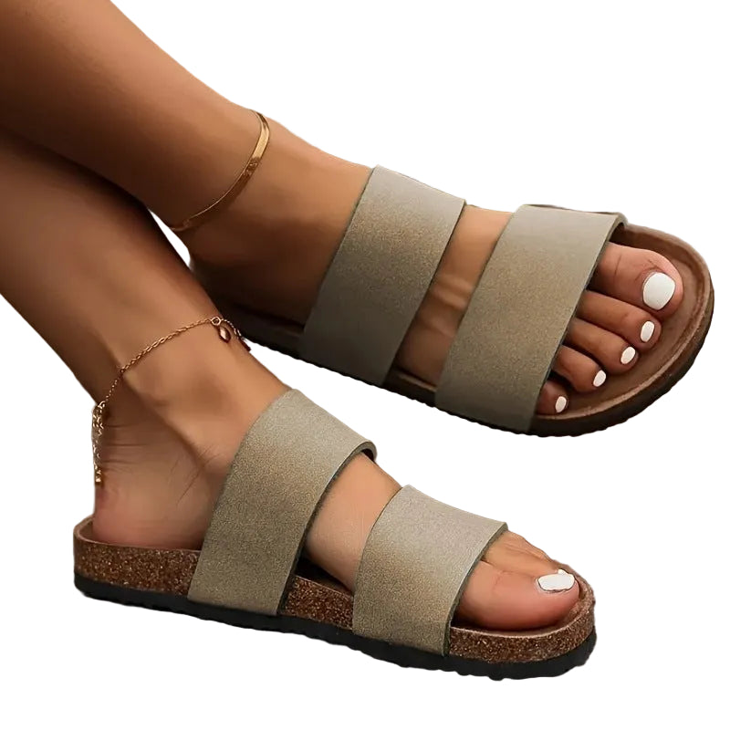 Women's Beach Open Toe Flat Sandals