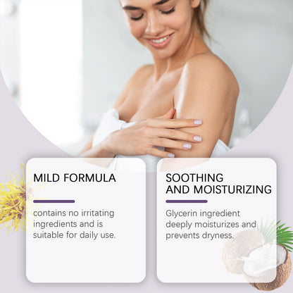 Ouhoe pH Balanced Shower Gel – Soothing & Moisturizing Body Wash 100ml