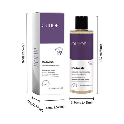 Ouhoe pH Balanced Shower Gel – Soothing & Moisturizing Body Wash 100ml