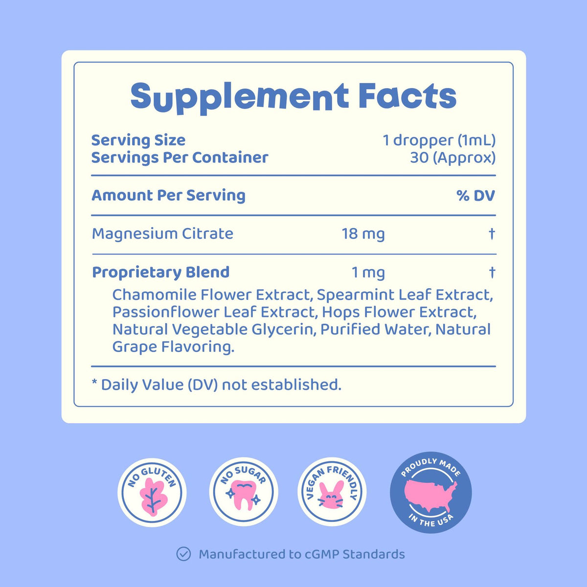 Magnesium Glycinate Liquid Drops