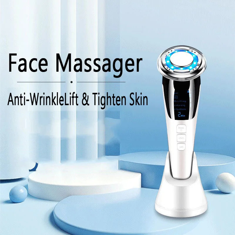 Facial Massager Microcurrent Face Massage Vibration Skin