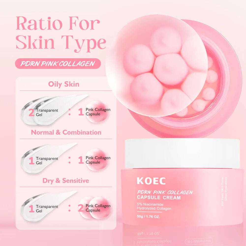 KOEC PDRN Pink Collagen Capsule Cream 50g