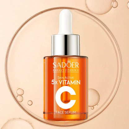 Sadoer Vitamin C Whitening Face Serum for Facial Moisturizing Anti Wrinkles