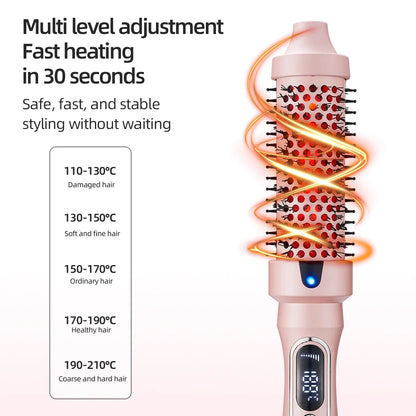 Infrared Heated Curling Brush
