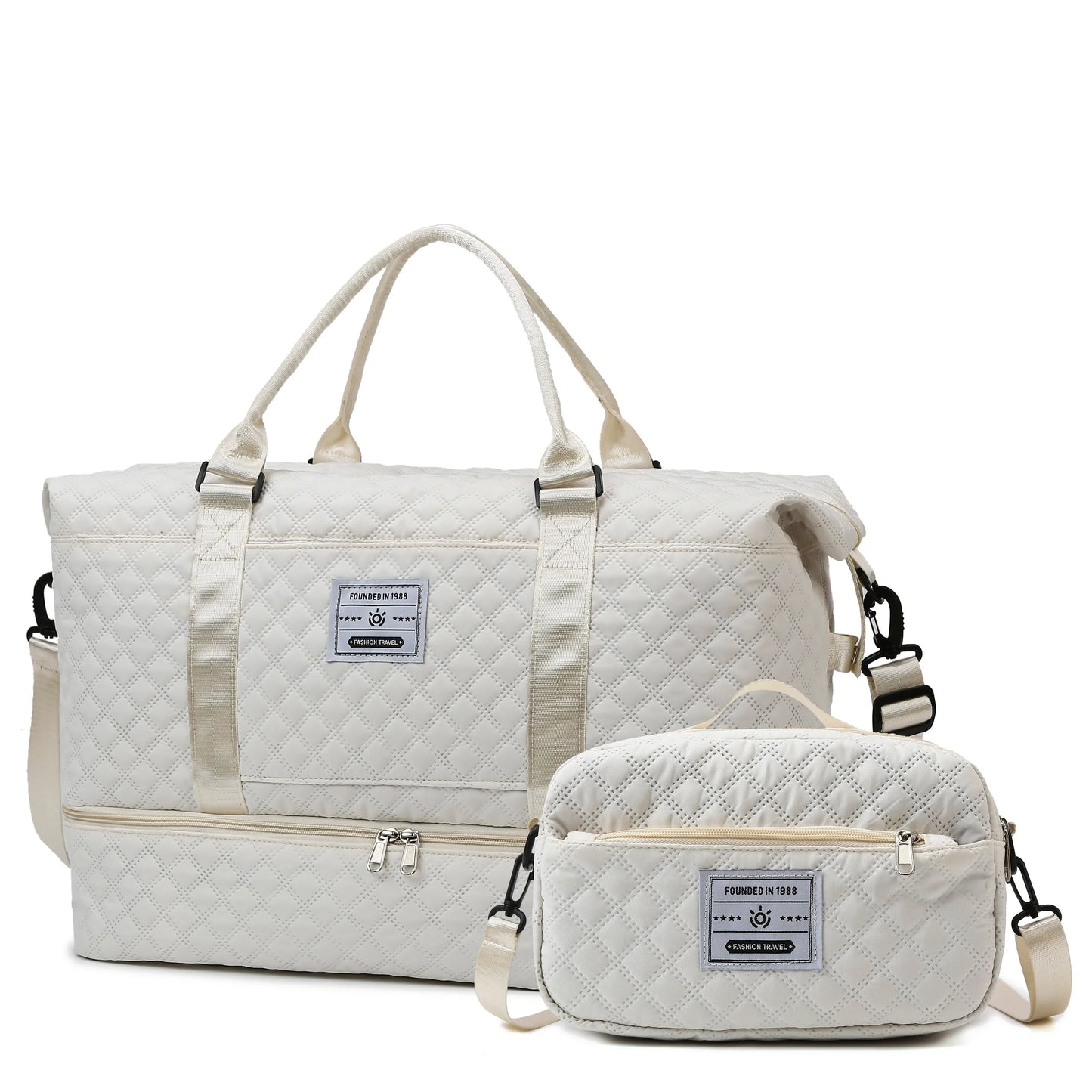 Large Capacity Travel Duffle Bag Sports Gym Yoga Tote