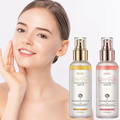KOEC White Truffle First Spray Serum, Moisturizing Glowing Facial