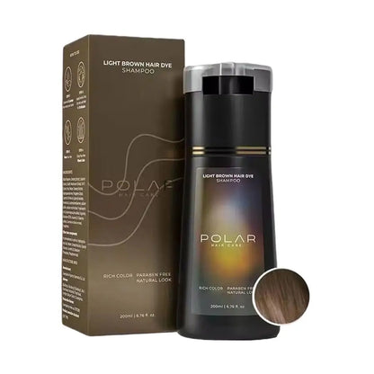 POLAR Hair Dye Shampoo 200ml – Semi-Permanent Color for Men & Women