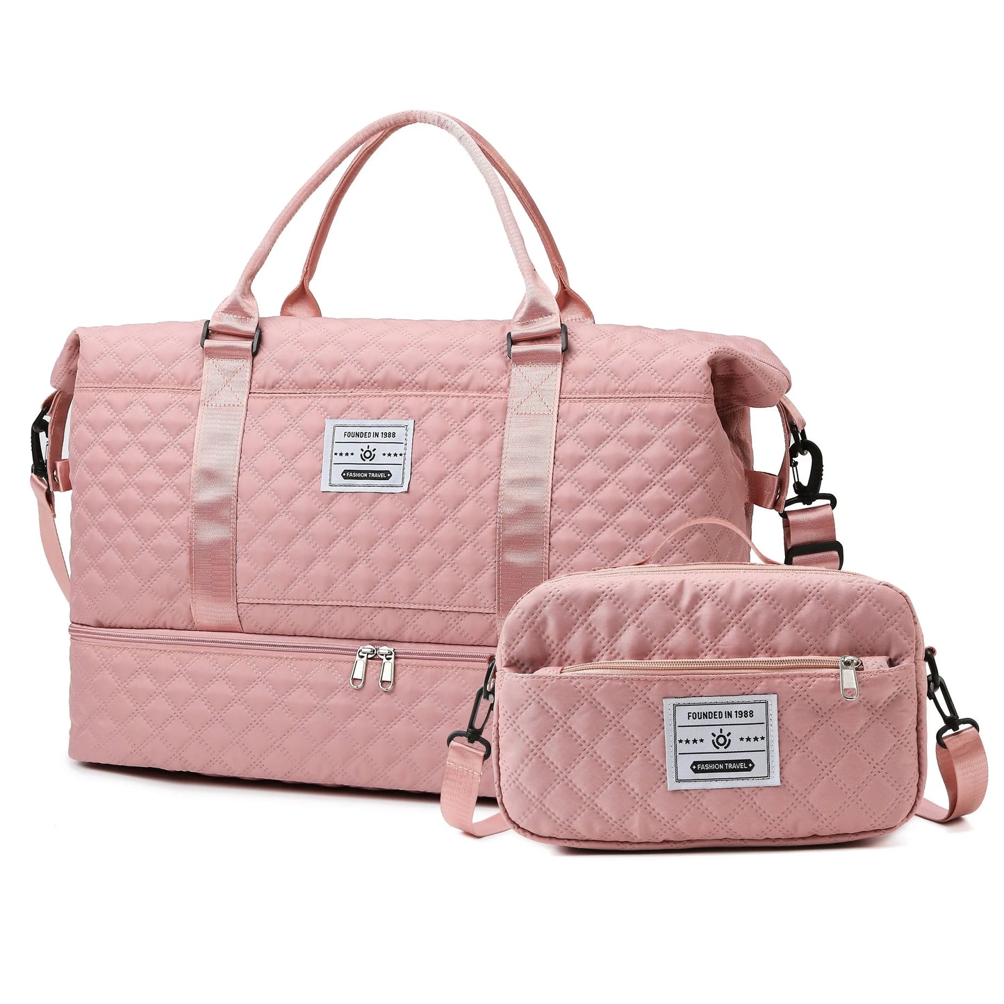 Large Capacity Travel Duffle Bag Sports Gym Yoga Tote