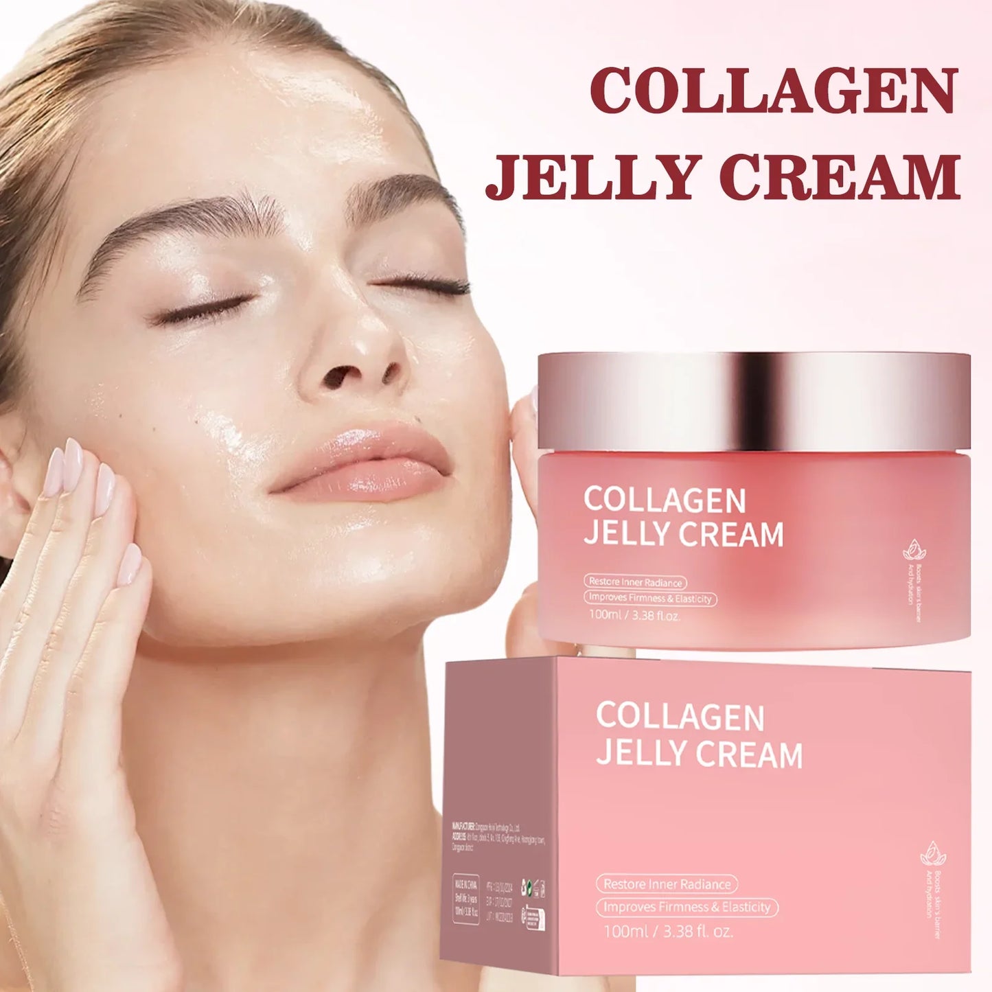 Collagen Jelly Cream Niacinamide Tightening Soothing Anti-Aging Firmness