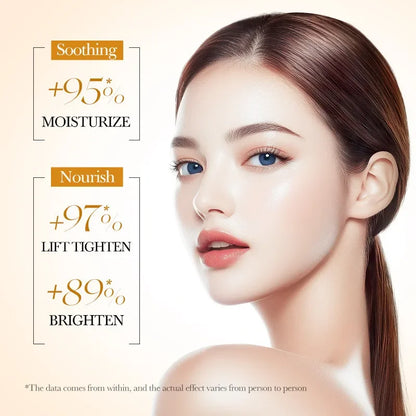 5pcs BIOAOUA Rice Raw Whitening Set Brighten Hydrating Moisturize