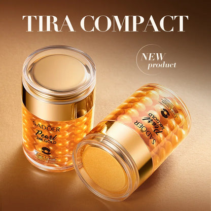 SADOER 24K Crema Viso al Collagene Perla Dorata Idratante Illuminante