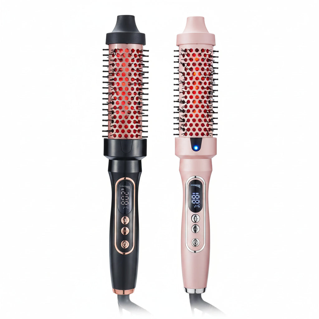 Infrared Heated Curling Brush