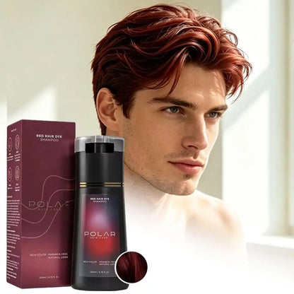 POLAR Hair Dye Shampoo 200ml – Semi-Permanent Color for Men & Women