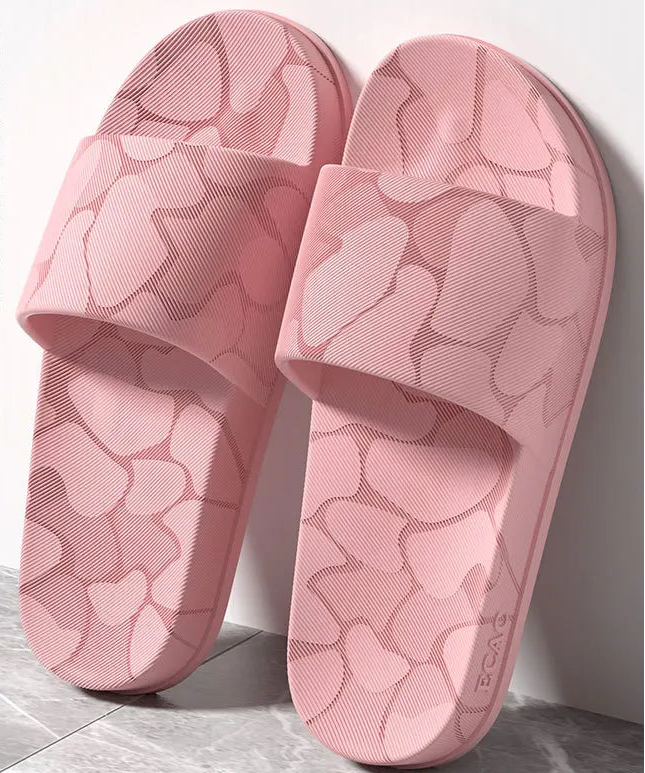Home Slippers Women Open Toe Waterproof Soft Sole Slides