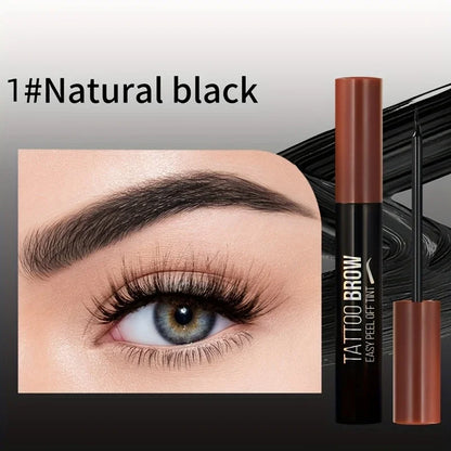 Tear-away eyebrow tint cream, smudge-proof, long-lasting