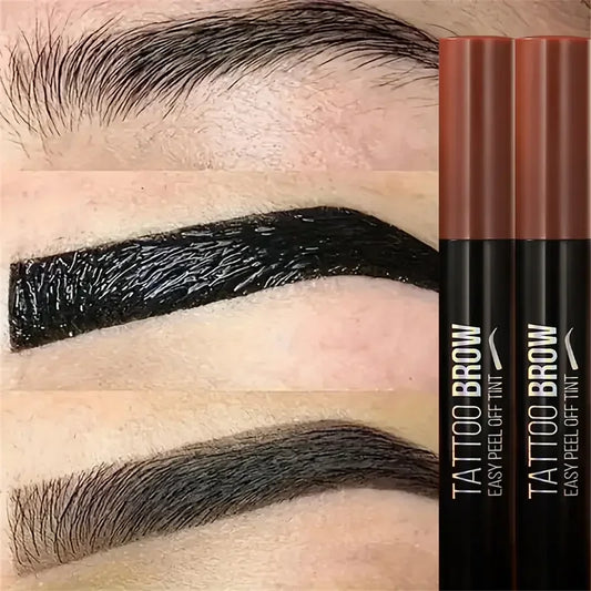 Tear-away eyebrow tint cream, smudge-proof, long-lasting