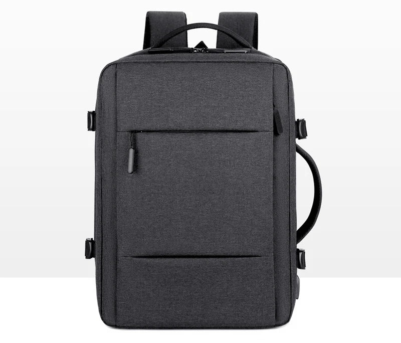 Large Capacity Backpack USB Charging Male Laptop Bagpack Waterproof