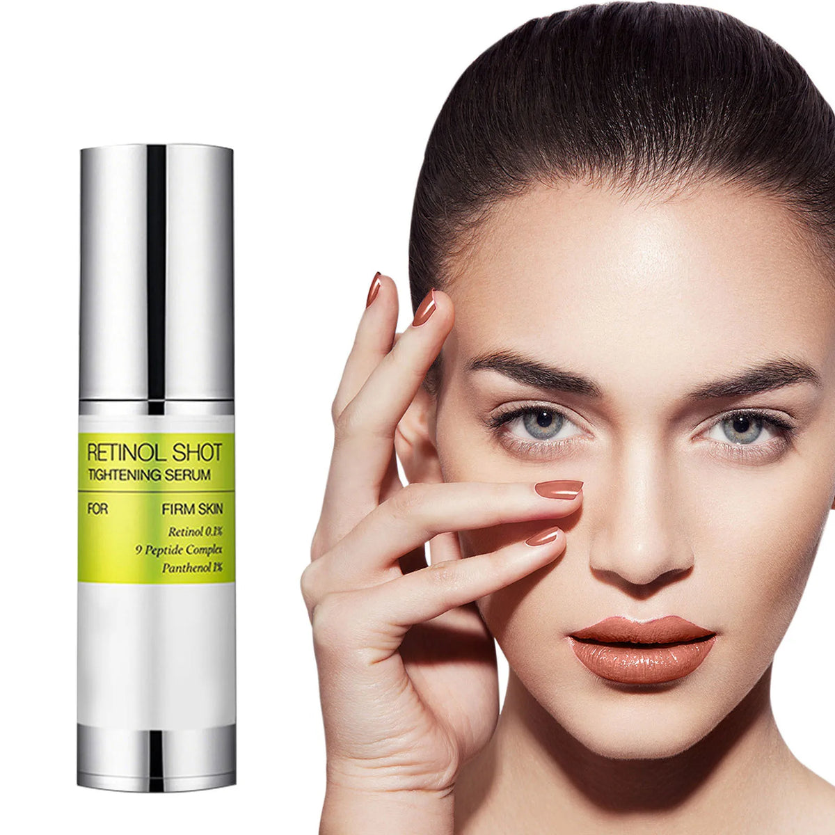 Korean Retinol Face Serum & Eye Cream – Firming, Anti-Wrinkle & Dark Circle Repair