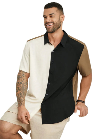 Men's Shirt Ethnic pattern design 3D Printed