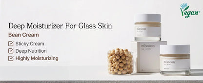 Mixsoon Bean Essence & Cream Duo Set – Hidratación Profunda, Piel de Vidrio | K-Beauty 50ml+50ml