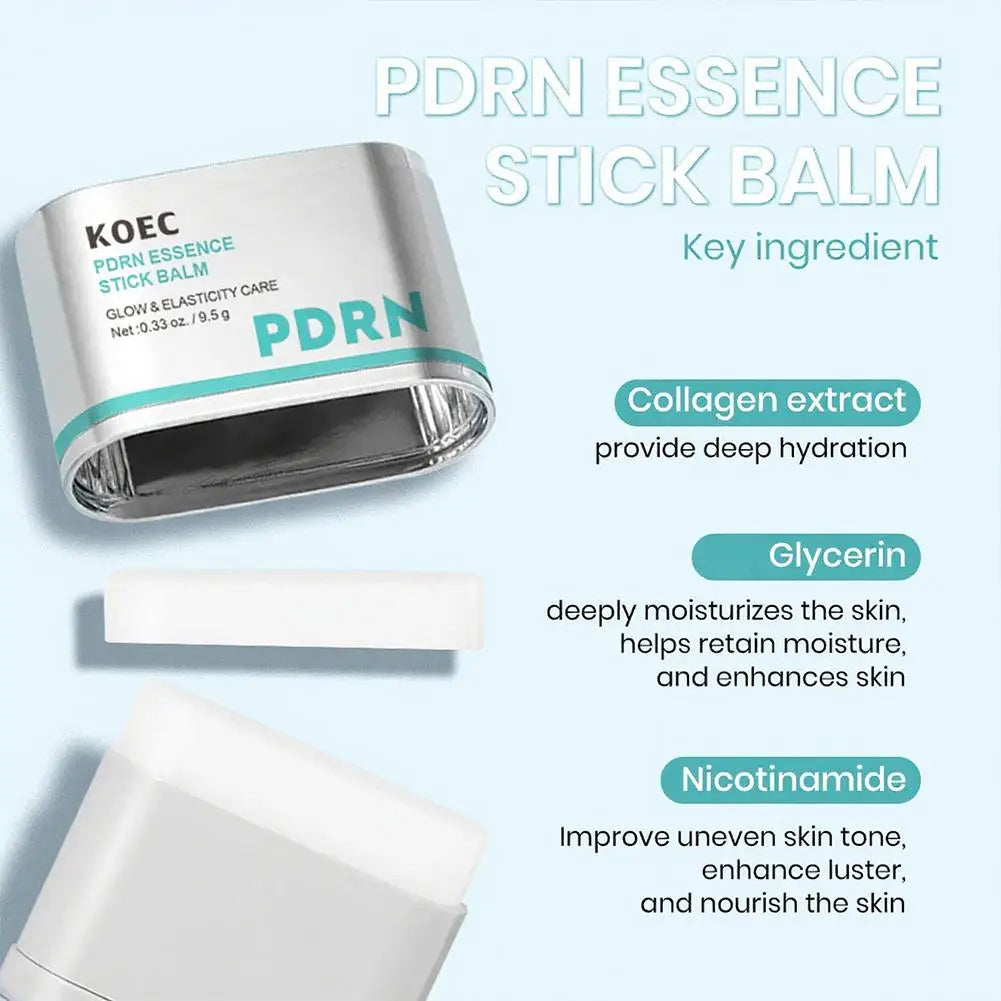 KOEC Portable PDRN Essence Stick Balm Collagen Niacinamide Glycerin