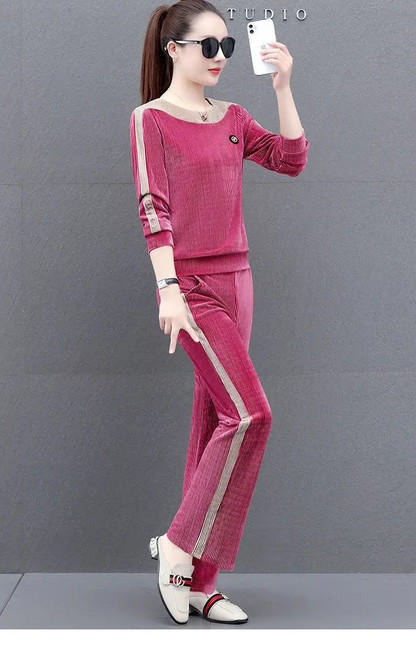Velvet Casual Sports Women