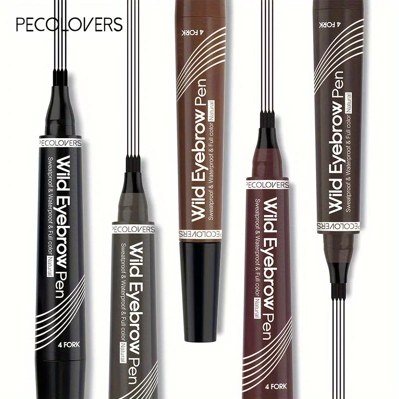 Eyebrow Pen Waterproof 4 Split Tip