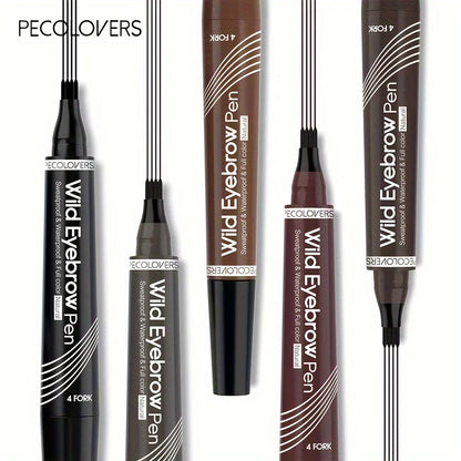 Eyebrow Pen Waterproof 4 Split Tip