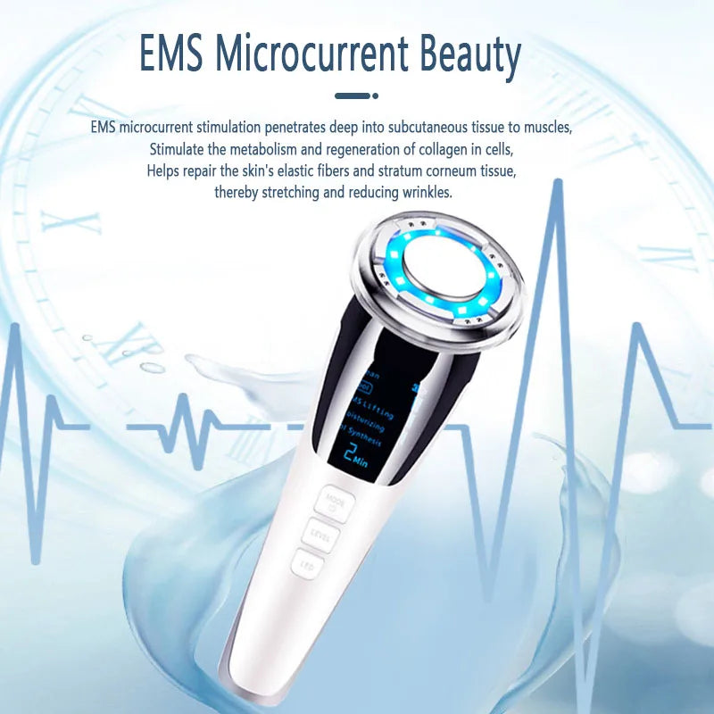 Facial Massager Microcurrent Face Massage Vibration Skin
