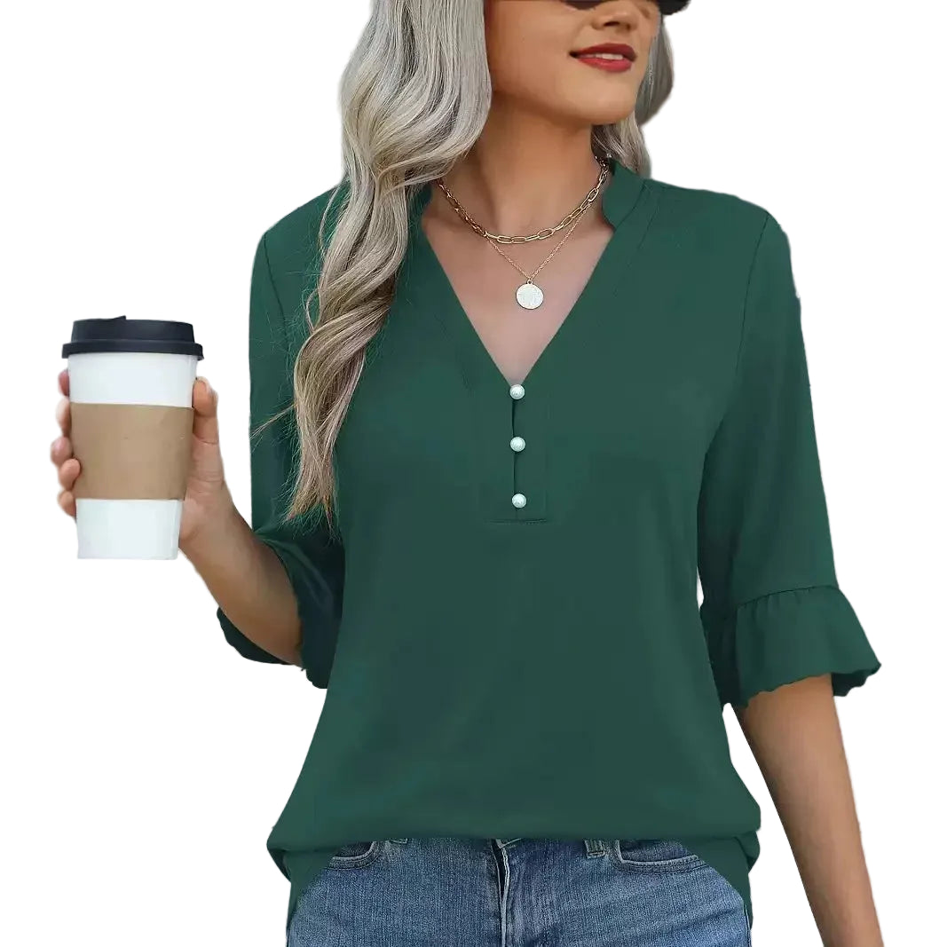 Women Blouses Autumn Fashion Elegant