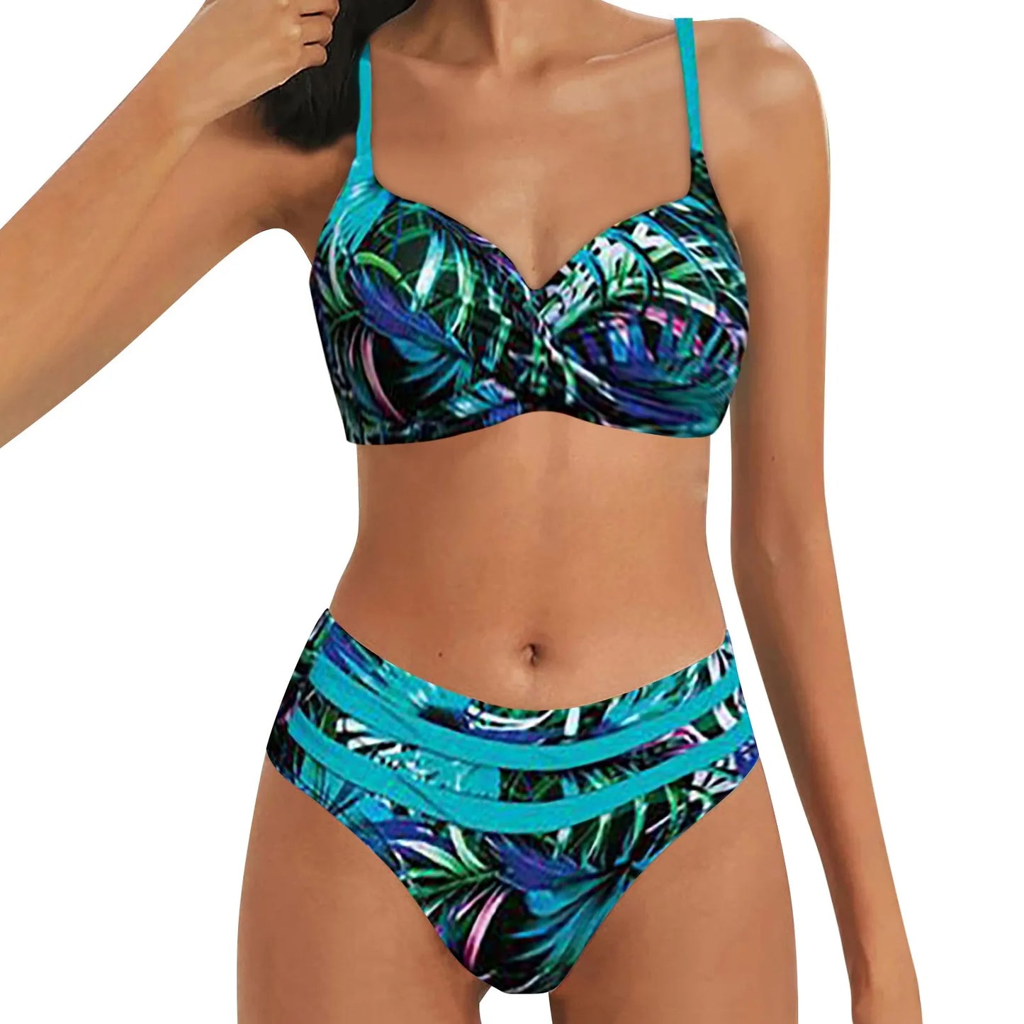 Costumi da bagno da donna, bikini a 2 pezzi, estivo sexy