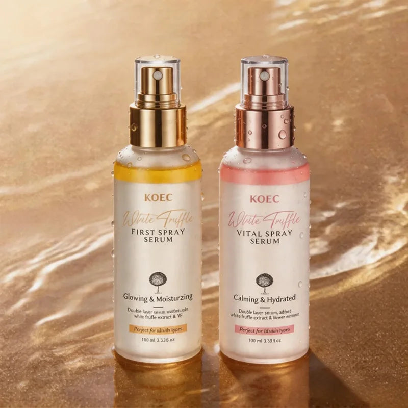 KOEC White Truffle First Spray Serum, Moisturizing Glowing Facial