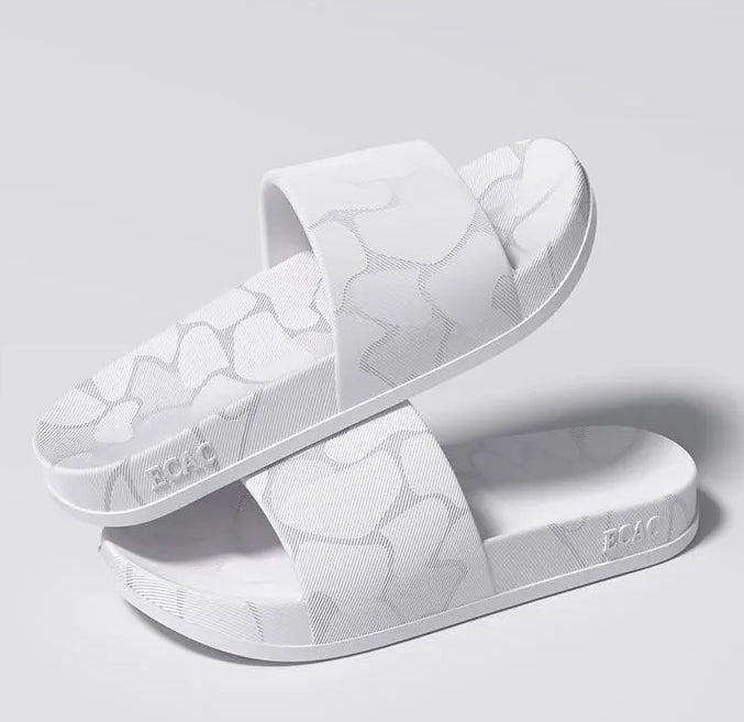 Home Slippers Women Open Toe Waterproof Soft Sole Slides