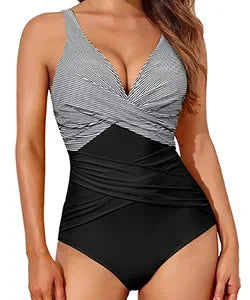 One-piece Swimsuit Women's High-waisted Tight