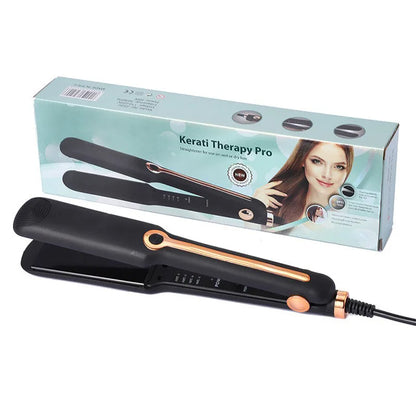 TINSOL 2-in-1 Professional Ceramic Hair Straightener, Negative Ion Wide Plate