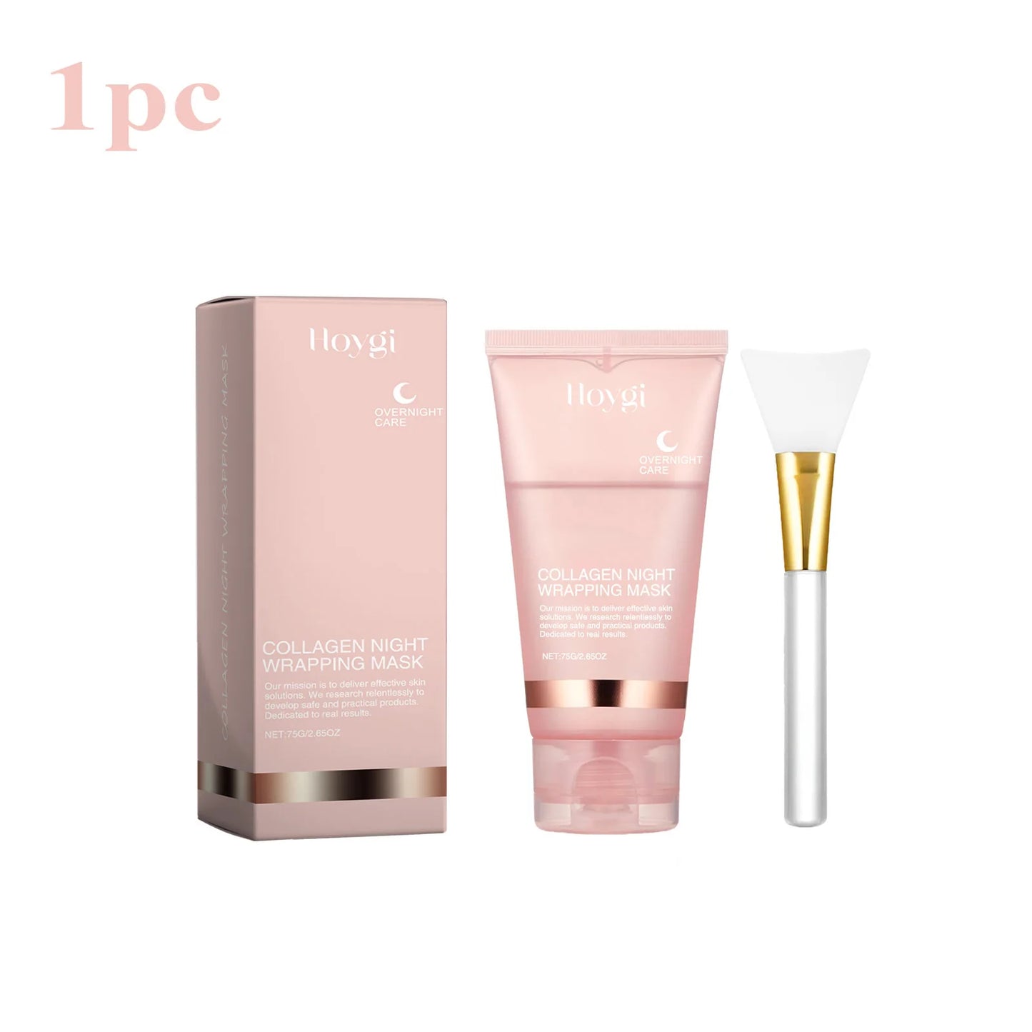 Collagen Overnight Wrapping Peel Off Facial Mask Set Korean