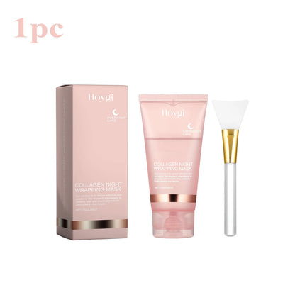 Collagen Overnight Wrapping Peel Off Facial Mask Set Korean