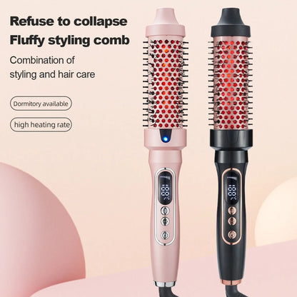 Infrared Heated Curling Brush