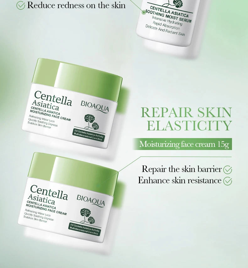 BIOAQUA Centella Asiatica 5-Piece Skin Care Set