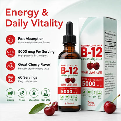Vitamin B12 Drops 5000mcg