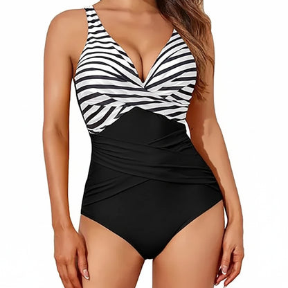 One-piece Swimsuit Women's High-waisted Tight