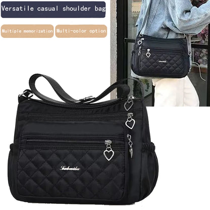 Borsa con Dettagli a Cuore per l'Uso Quotidiano