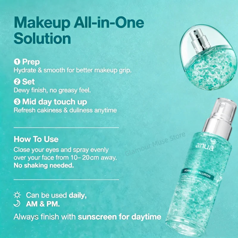 Korean PDRN Glow Facial Serum Spray