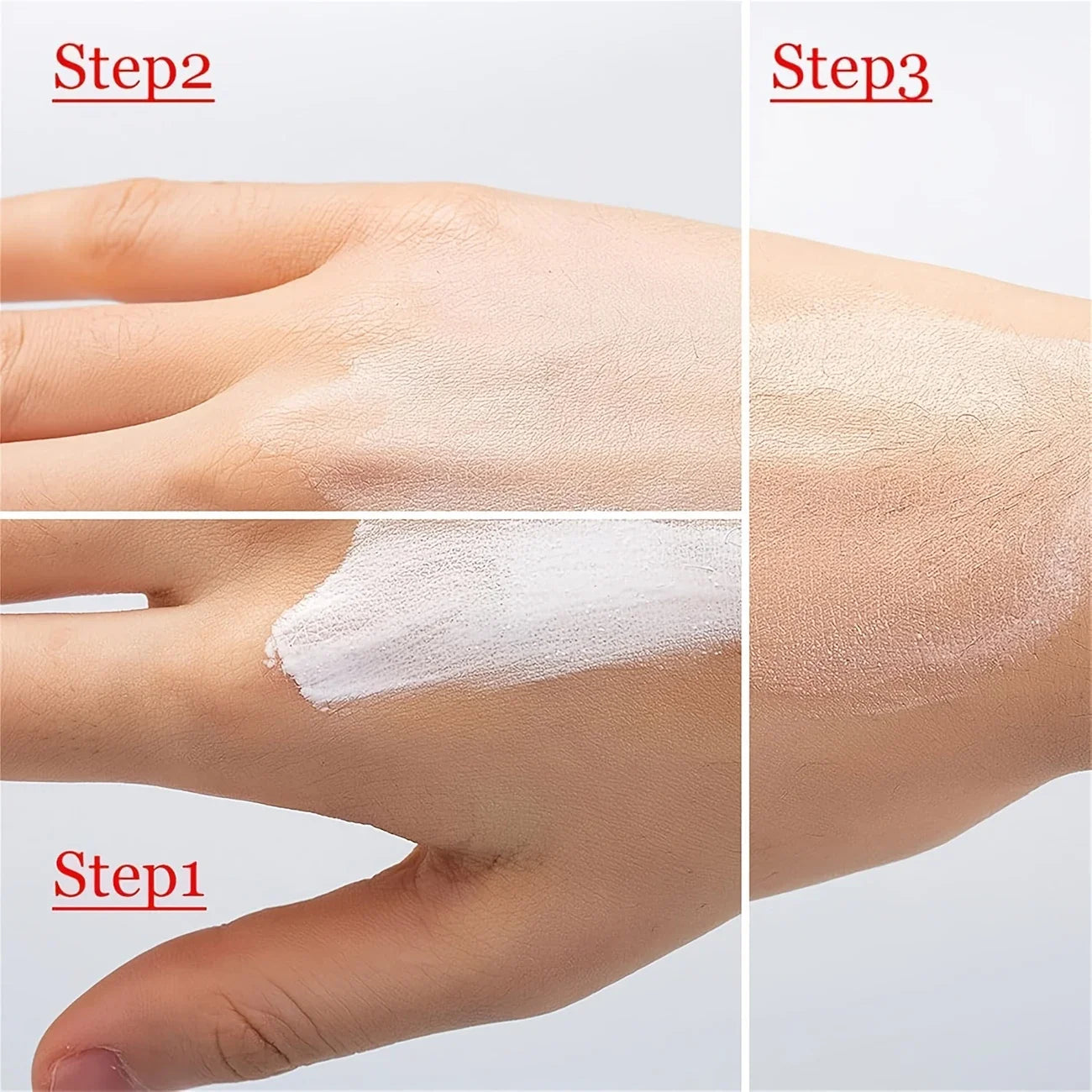 Four-in-one color-changing liquid foundation,with SPF50